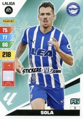 Cromo Sola - LaLiga 2023-2024. Adrenalyn XL
 - Panini