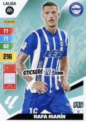 Sticker Rafa Marín - LaLiga 2023-2024. Adrenalyn XL
 - Panini