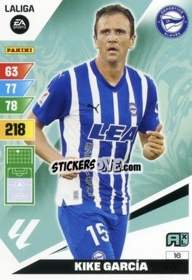 Cromo Kike García - LaLiga 2023-2024. Adrenalyn XL
 - Panini