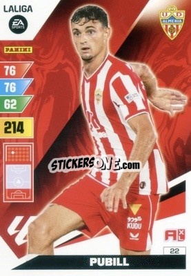 Sticker Pubill - LaLiga 2023-2024. Adrenalyn XL
 - Panini