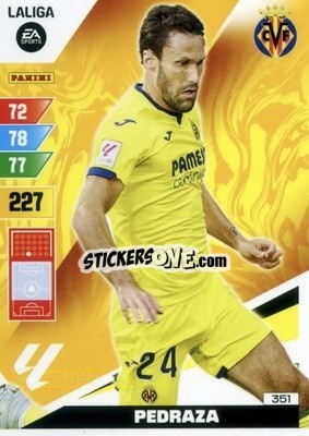 Cromo Pedraza - LaLiga 2023-2024. Adrenalyn XL
 n. 351 - Panini