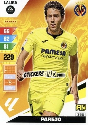 Figurina Parejo - LaLiga 2023-2024. Adrenalyn XL
 - Panini