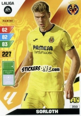 Figurina Sorloth - LaLiga 2023-2024. Adrenalyn XL
 - Panini