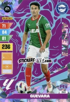 Cromo Guervara - LaLiga 2023-2024. Adrenalyn XL
 - Panini