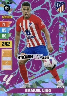 Sticker Samuel Lino - LaLiga 2023-2024. Adrenalyn XL
 - Panini