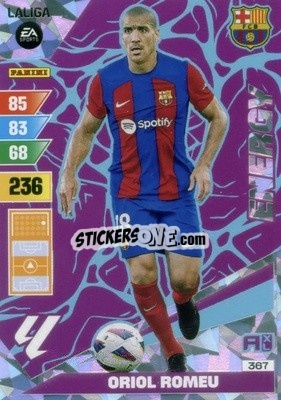 Sticker Oriol Romeu - LaLiga 2023-2024. Adrenalyn XL
 - Panini