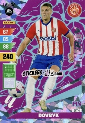 Figurina Dovbyk - LaLiga 2023-2024. Adrenalyn XL
 - Panini