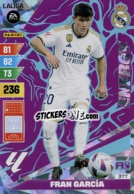 Figurina Fran García - LaLiga 2023-2024. Adrenalyn XL
 - Panini