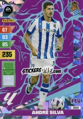 Sticker André Silva - LaLiga 2023-2024. Adrenalyn XL
 n. 382 - Panini