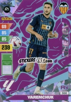 Sticker Yaremchuk - LaLiga 2023-2024. Adrenalyn XL
 - Panini