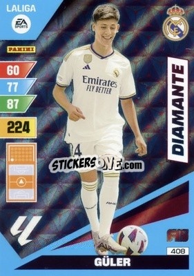 Sticker Güler - LaLiga 2023-2024. Adrenalyn XL
 n. 408 - Panini