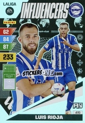 Sticker Luis Rioja - LaLiga 2023-2024. Adrenalyn XL
 - Panini