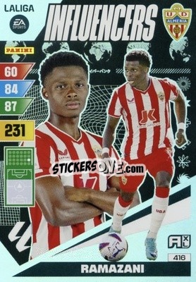 Sticker Ramazani - LaLiga 2023-2024. Adrenalyn XL
 - Panini