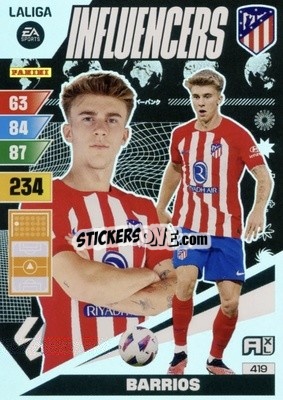 Figurina Barrios - LaLiga 2023-2024. Adrenalyn XL
 - Panini