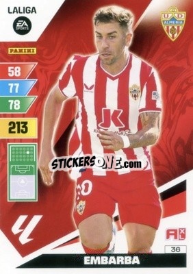 Sticker Embarba - LaLiga 2023-2024. Adrenalyn XL
 - Panini