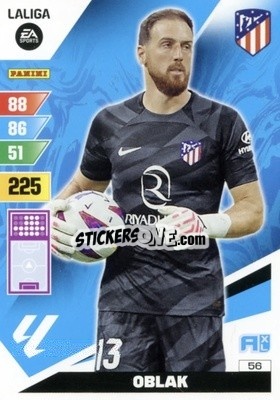 Sticker Oblak - LaLiga 2023-2024. Adrenalyn XL
 n. 56 - Panini