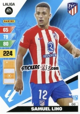 Sticker Samuel Lino - LaLiga 2023-2024. Adrenalyn XL
 - Panini