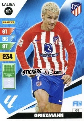 Sticker Griezmann - LaLiga 2023-2024. Adrenalyn XL
 n. 69 - Panini