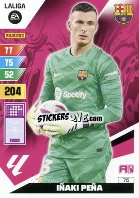 Cromo Iñaki Peña - LaLiga 2023-2024. Adrenalyn XL
 - Panini