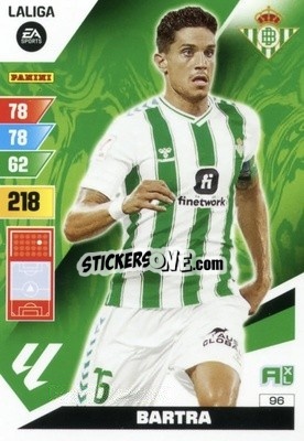 Sticker Bartra - LaLiga 2023-2024. Adrenalyn XL
 n. 96 - Panini