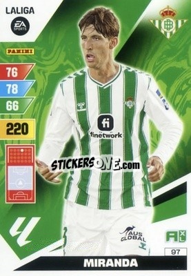 Sticker Miranda - LaLiga 2023-2024. Adrenalyn XL
 - Panini