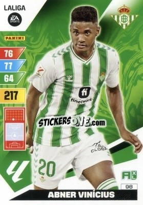 Figurina Abner Vinícius - LaLiga 2023-2024. Adrenalyn XL
 - Panini