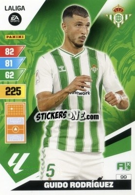 Sticker Guido Rodríguez - LaLiga 2023-2024. Adrenalyn XL
 n. 99 - Panini