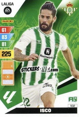 Sticker Isco - LaLiga 2023-2024. Adrenalyn XL
 n. 102 - Panini