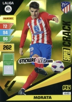 Sticker Morata - LaLiga 2023-2024. Adrenalyn XL
 n. 446 - Panini