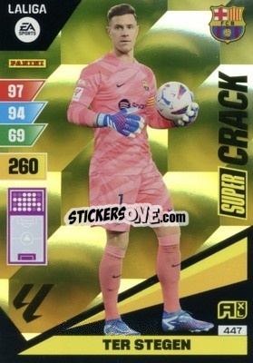 Cromo ter Stegen - LaLiga 2023-2024. Adrenalyn XL
 - Panini