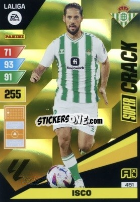 Sticker Isco - LaLiga 2023-2024. Adrenalyn XL
 n. 451 - Panini