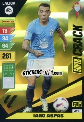 Sticker Iago Aspas - LaLiga 2023-2024. Adrenalyn XL
 n. 452 - Panini