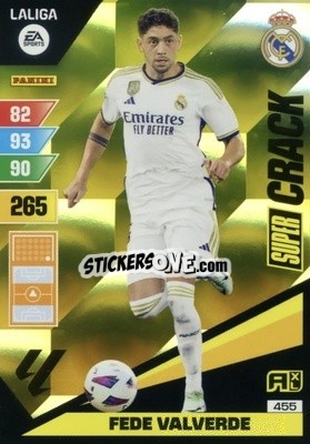 Sticker Fede Valverde - LaLiga 2023-2024. Adrenalyn XL
 n. 455 - Panini