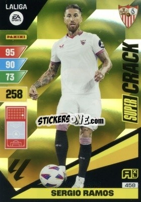 Sticker Sergio Ramos - LaLiga 2023-2024. Adrenalyn XL
 n. 458 - Panini