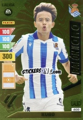 Sticker Kubo - LaLiga 2023-2024. Adrenalyn XL
 n. 468 - Panini