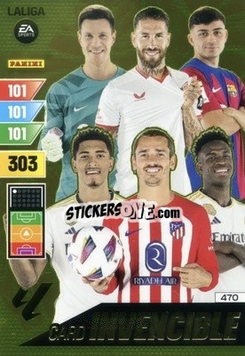 Figurina Invencible - LaLiga 2023-2024. Adrenalyn XL
 n. 470 - Panini