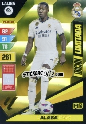 Sticker Alaba - LaLiga 2023-2024. Adrenalyn XL
 n. LE-A - Panini