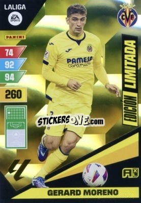 Sticker Gerard Moreno - LaLiga 2023-2024. Adrenalyn XL
 n. LE-GM - Panini