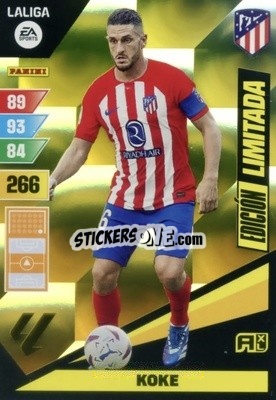 Sticker Koke - LaLiga 2023-2024. Adrenalyn XL
 n. LE-K - Panini