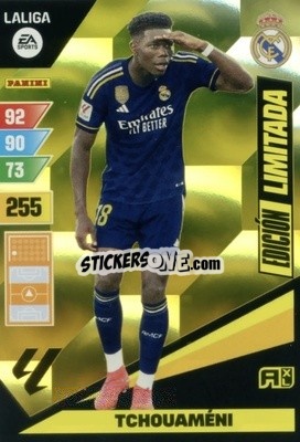 Sticker Tchouaméni - LaLiga 2023-2024. Adrenalyn XL
 n. LE-T - Panini