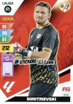 Cromo Dimitrievski - LaLiga 2023-2024. Adrenalyn XL
 n. 272 - Panini