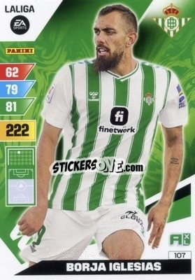 Sticker Borja Iglesias - LaLiga 2023-2024. Adrenalyn XL
 - Panini