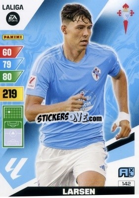 Cromo Larsen - LaLiga 2023-2024. Adrenalyn XL
 - Panini