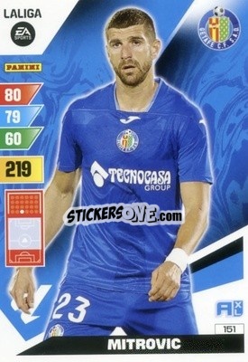 Sticker Mitrovic - LaLiga 2023-2024. Adrenalyn XL
 n. 151 - Panini