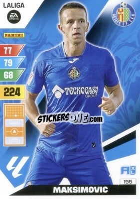 Sticker Maksimovic - LaLiga 2023-2024. Adrenalyn XL
 n. 155 - Panini
