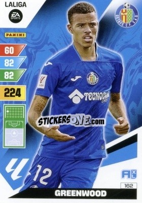 Cromo Greenwood - LaLiga 2023-2024. Adrenalyn XL
 - Panini