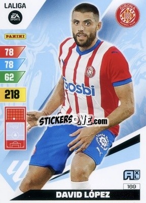 Sticker David López - LaLiga 2023-2024. Adrenalyn XL
 n. 169 - Panini