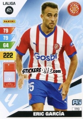 Sticker Eric García - LaLiga 2023-2024. Adrenalyn XL
 n. 170 - Panini