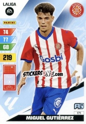 Figurina Miguel Gutiérrez - LaLiga 2023-2024. Adrenalyn XL
 - Panini