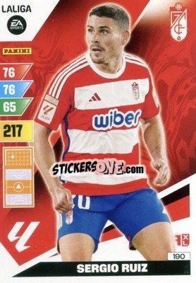 Sticker Sergio Ruiz - LaLiga 2023-2024. Adrenalyn XL
 - Panini